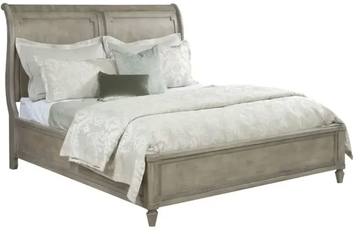 American Drew Anna Sleigh Bed Savona King Headboard