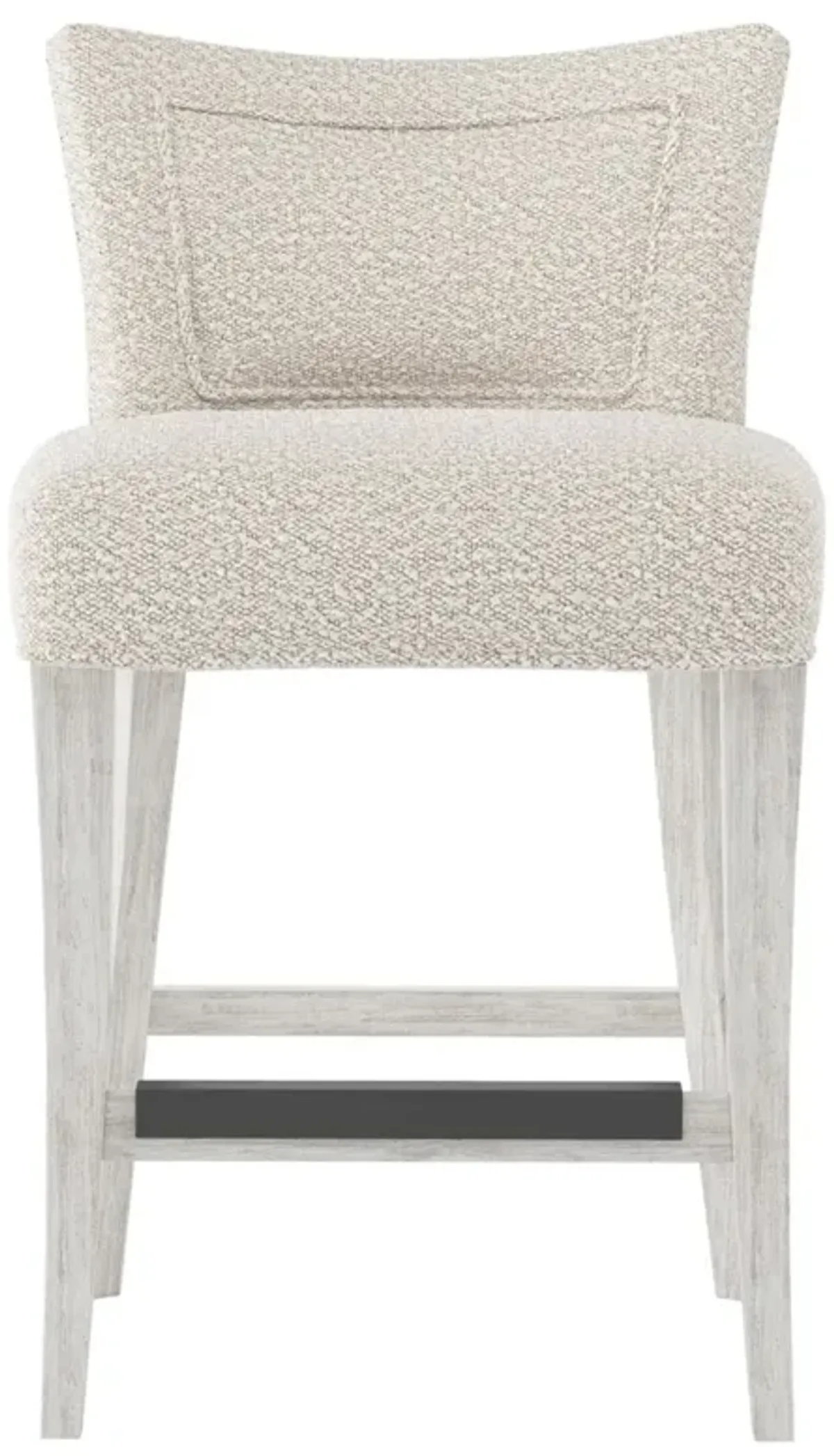 Bernhardt Giles Fabric Wire-Brushed Counter Stool