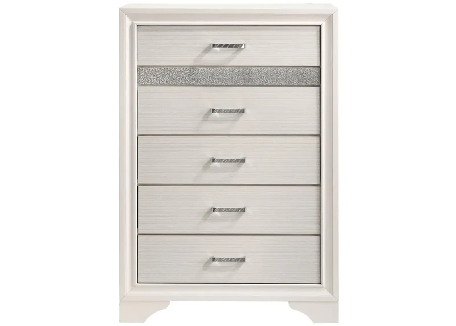 Coaster Miranda 5-Drawer Bedroom Chest White