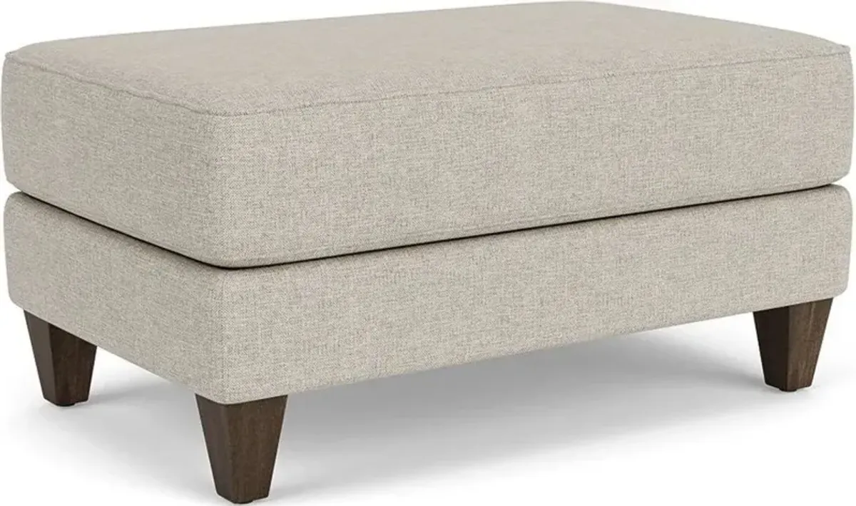 Flexsteel Westside Silver Driftwood Cocktail Ottoman