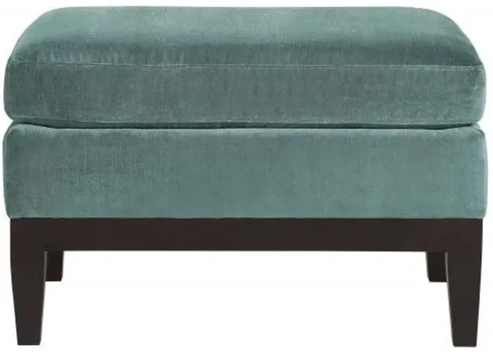 Bernhardt Cumberland Fabric Ottoman