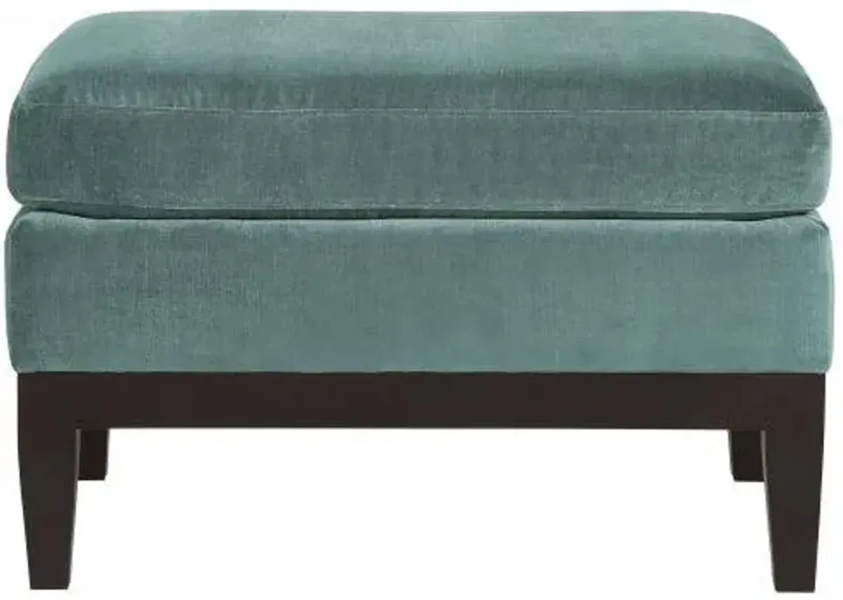 Bernhardt Cumberland Fabric Ottoman