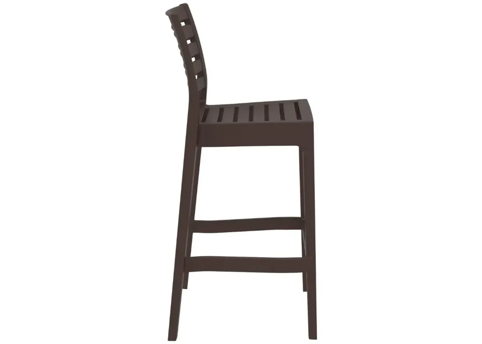 Compamia Ares Resin Bar Stool Brown