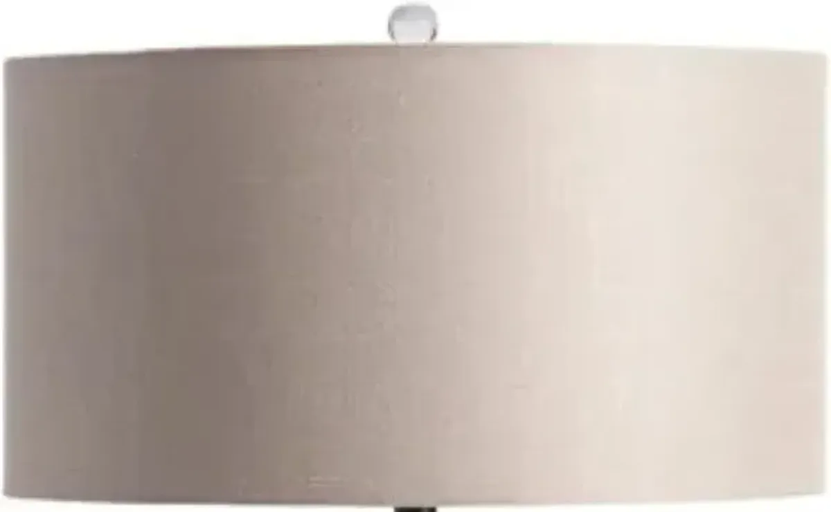 Crestview Latina Beige/Black/Light Brown Table Lamp