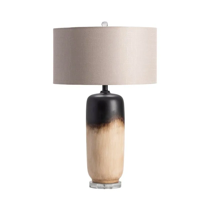 LATINA BEIGE/BLACK/LIGHT BROWN TABLE LAMP