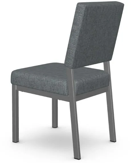 MATHILDE SIDE CHAIR - 53 METAL / KM FABRIC