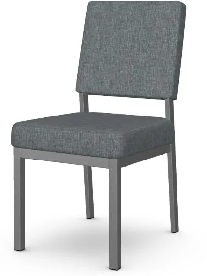 MATHILDE SIDE CHAIR - 53 METAL / KM FABRIC