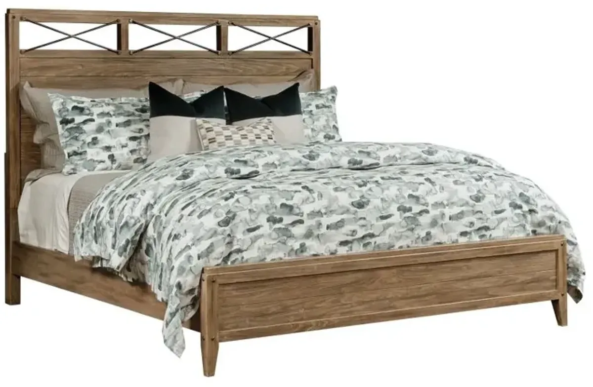 Kincaid Jackson Panel Bed Modern Forge King Headboard