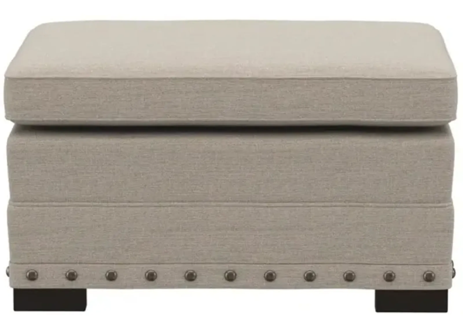 Bernhardt Cantor Fabric Ottoman