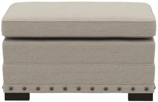 Bernhardt Cantor Fabric Ottoman