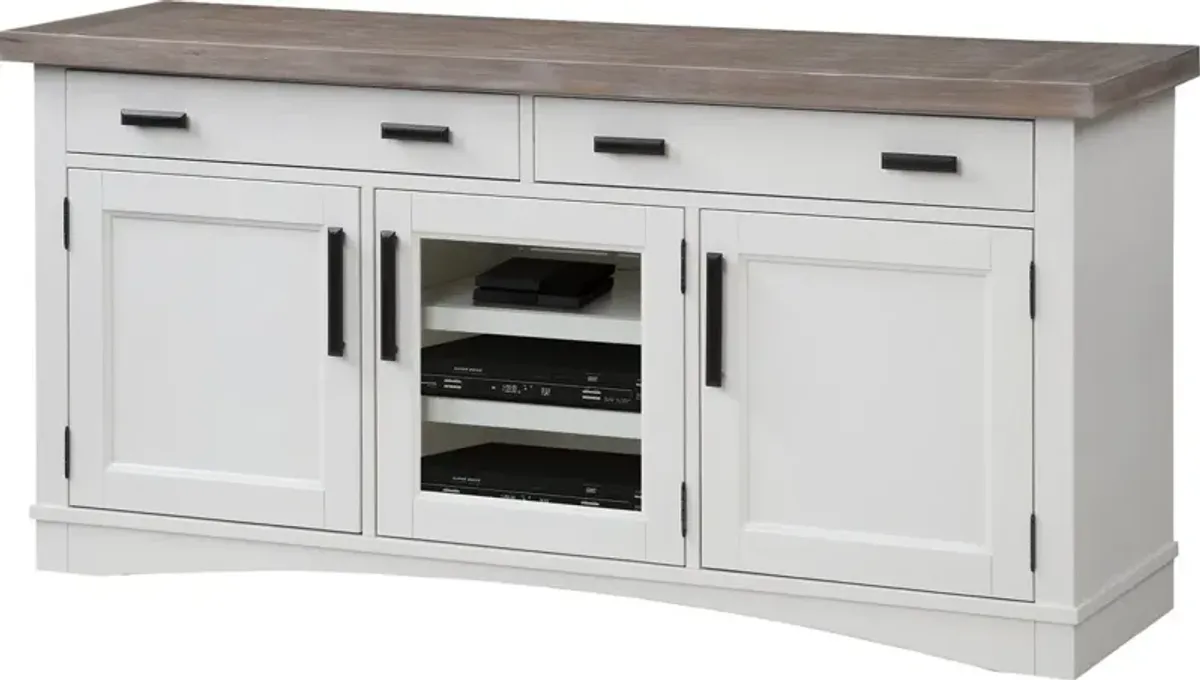 Parker House Americana Modern Cotton 63 Inch TV Console