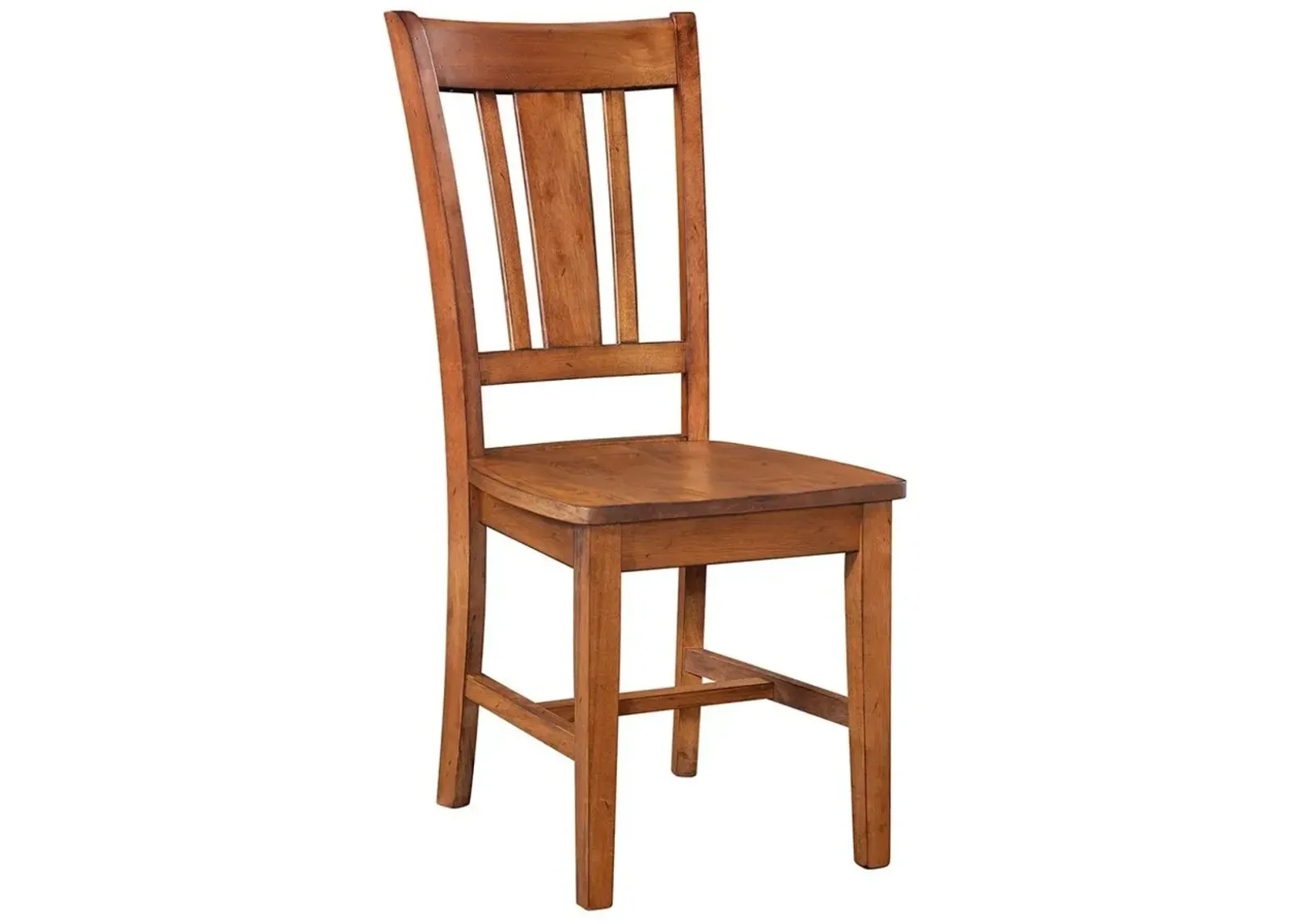 DINING ESSENTIALS SAN REMO WOOD DINING CHAIR IN BOURBON OAK