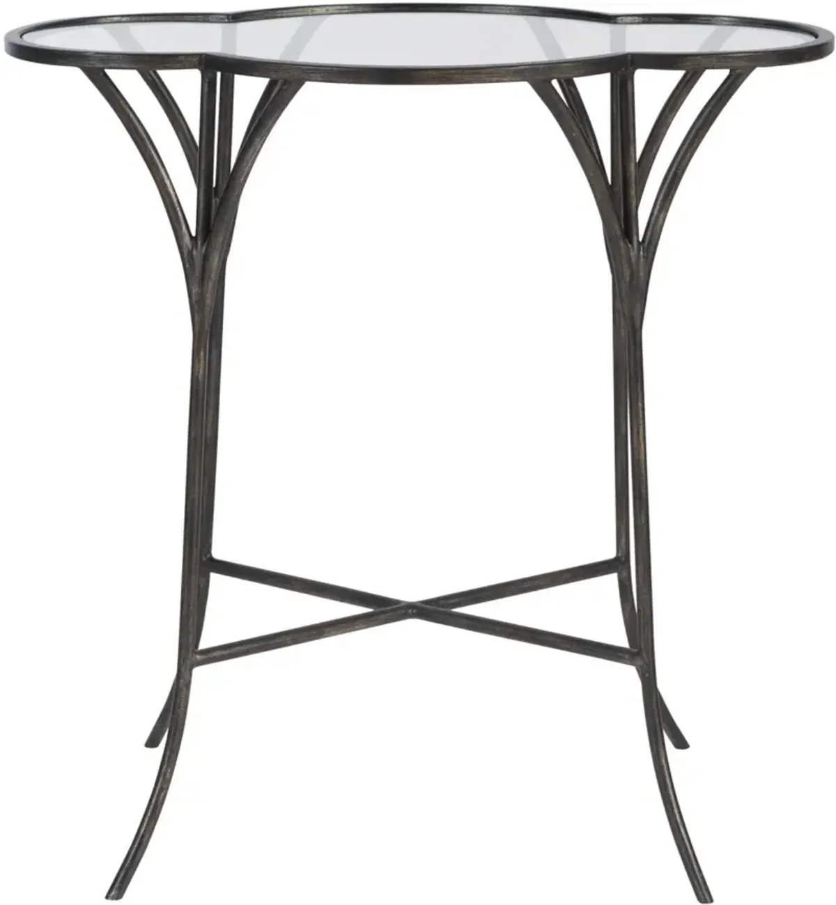 Uttermost Adhira Glass Accent Table