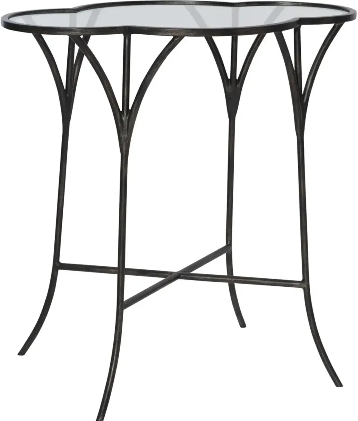 Uttermost Adhira Glass Accent Table