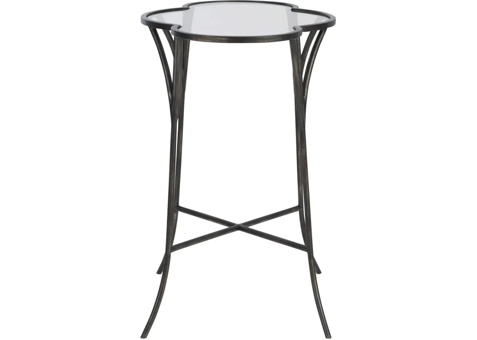 Uttermost Adhira Glass Accent Table