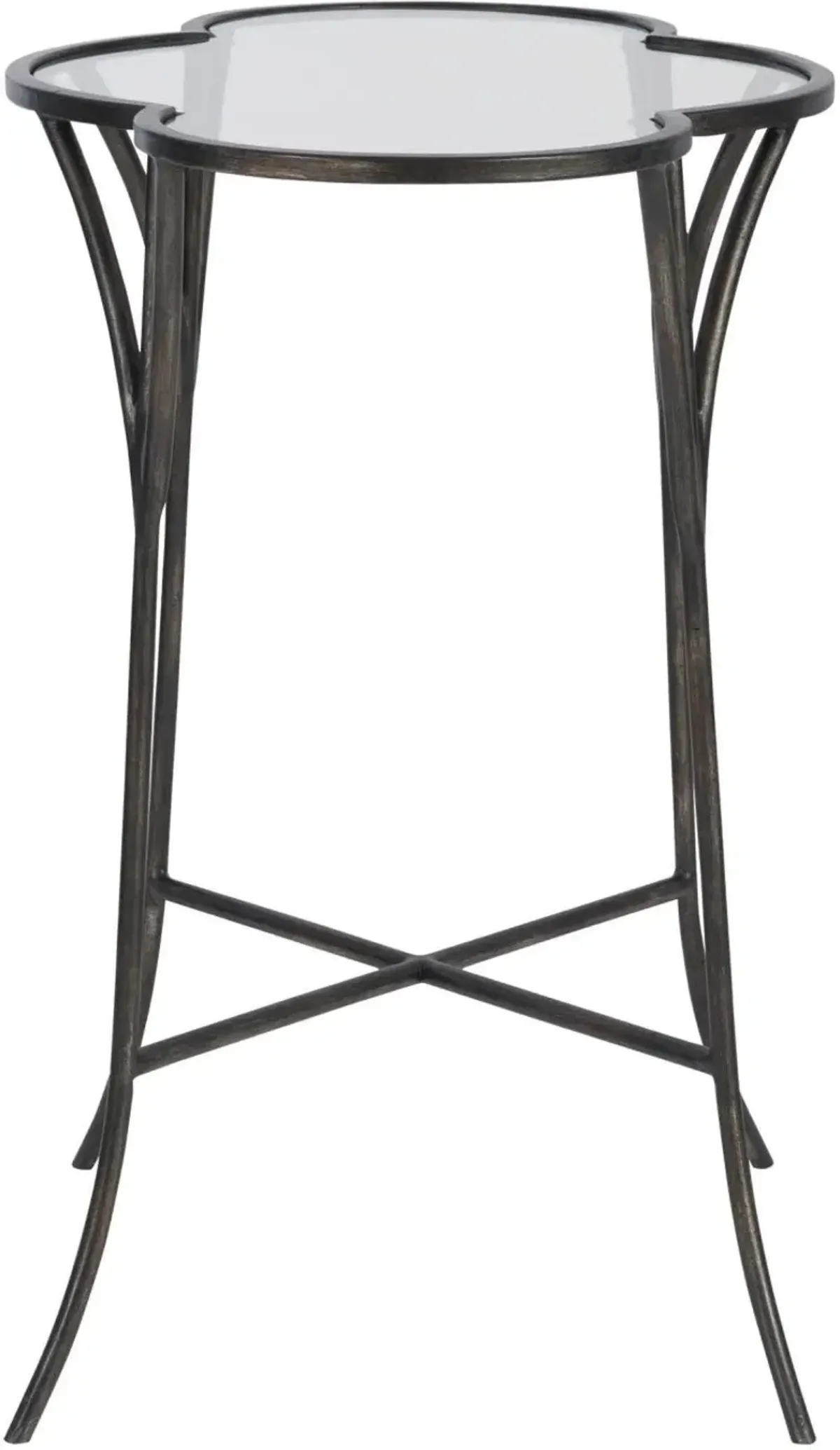 Uttermost Adhira Glass Accent Table