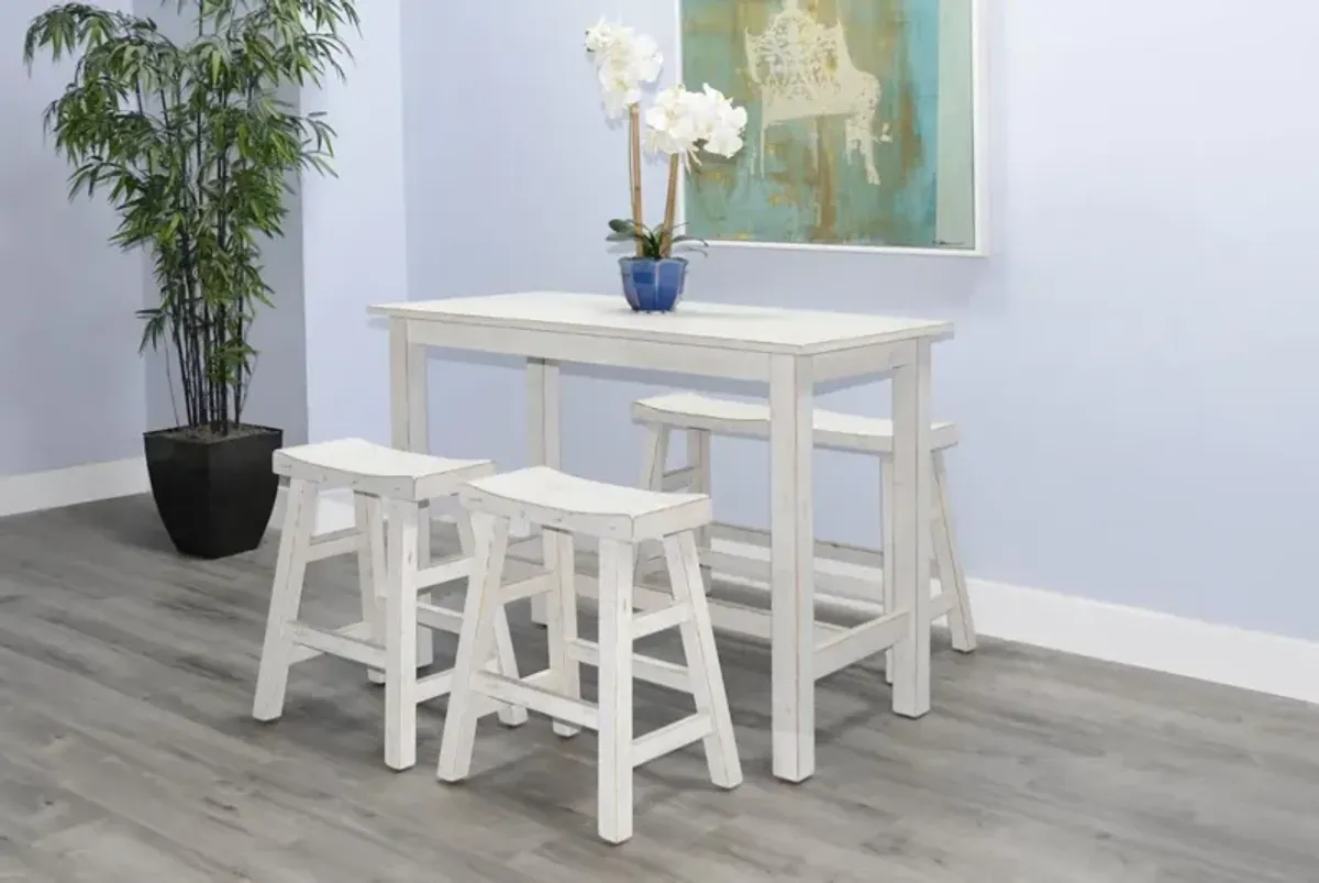 Sunny Designs Marina White Sand Counter-Height Table