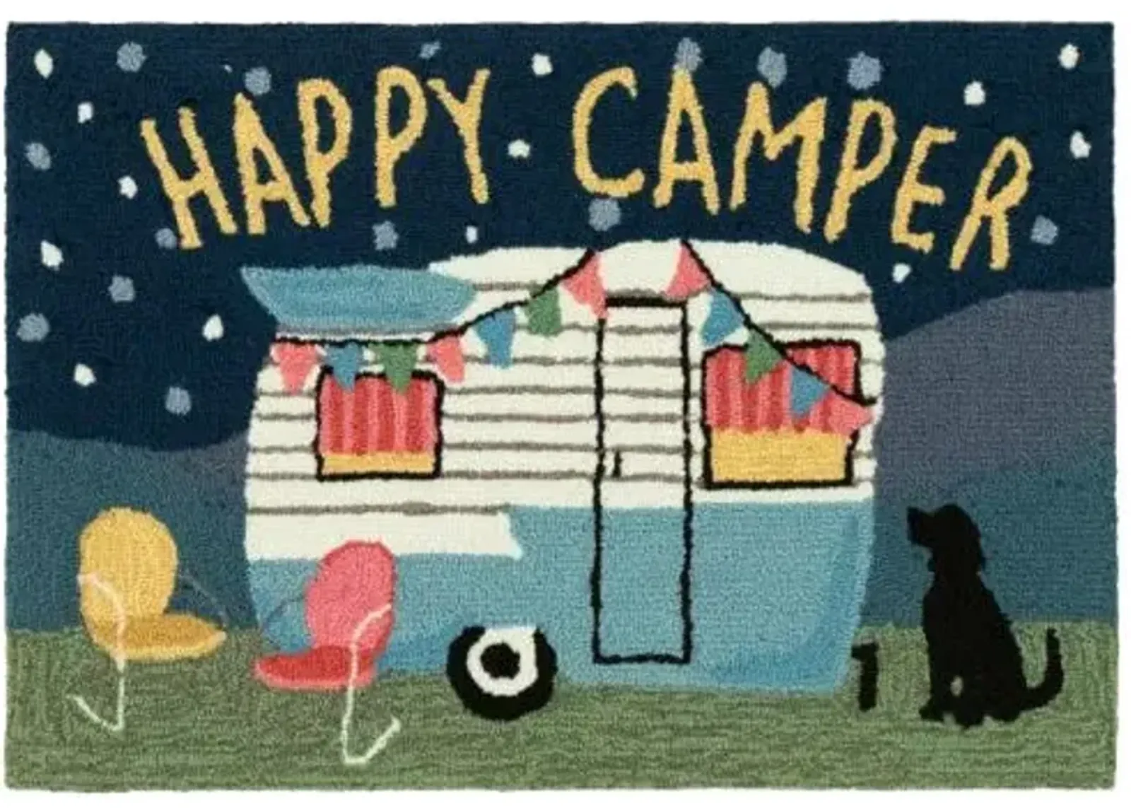 Frontporch Happy Camper Night Doormat