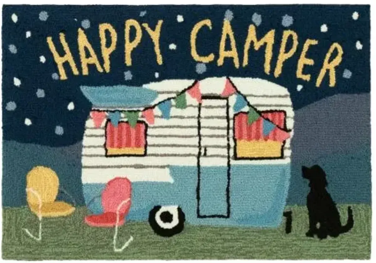 Frontporch Happy Camper Night Doormat