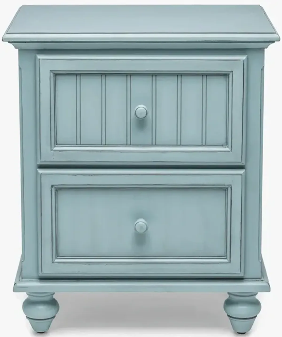 Seawinds Monaco 2-Drawer Nightstand Bleu Finish