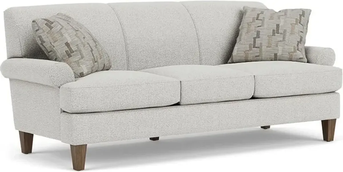 Flexsteel Venture Silver Glacier Sofa