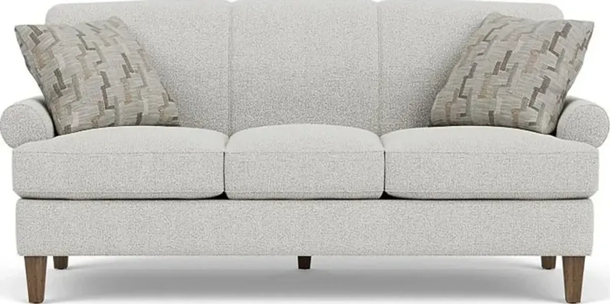 Flexsteel Venture Silver Glacier Sofa