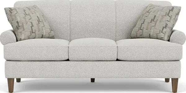 Flexsteel Venture Silver Glacier Sofa
