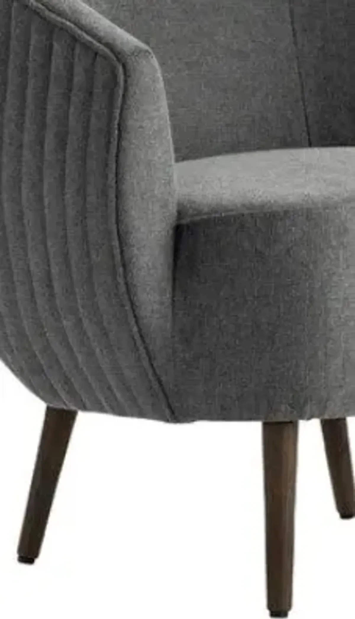 Crestview Logan Gray Accent Chair