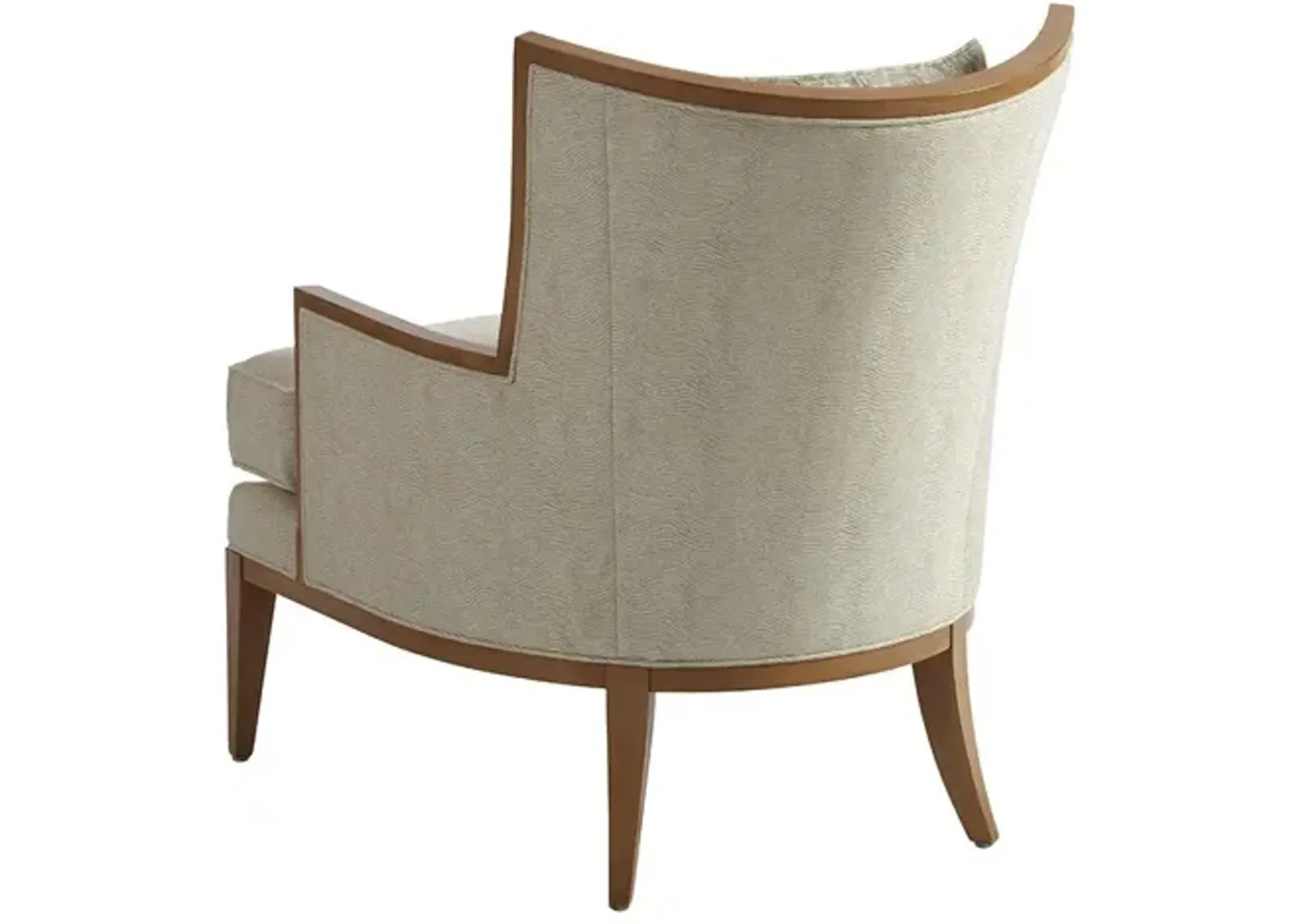 Barclay Butera Upholstery by Barclay Butera Atwood Chair with Light Brown Fabric