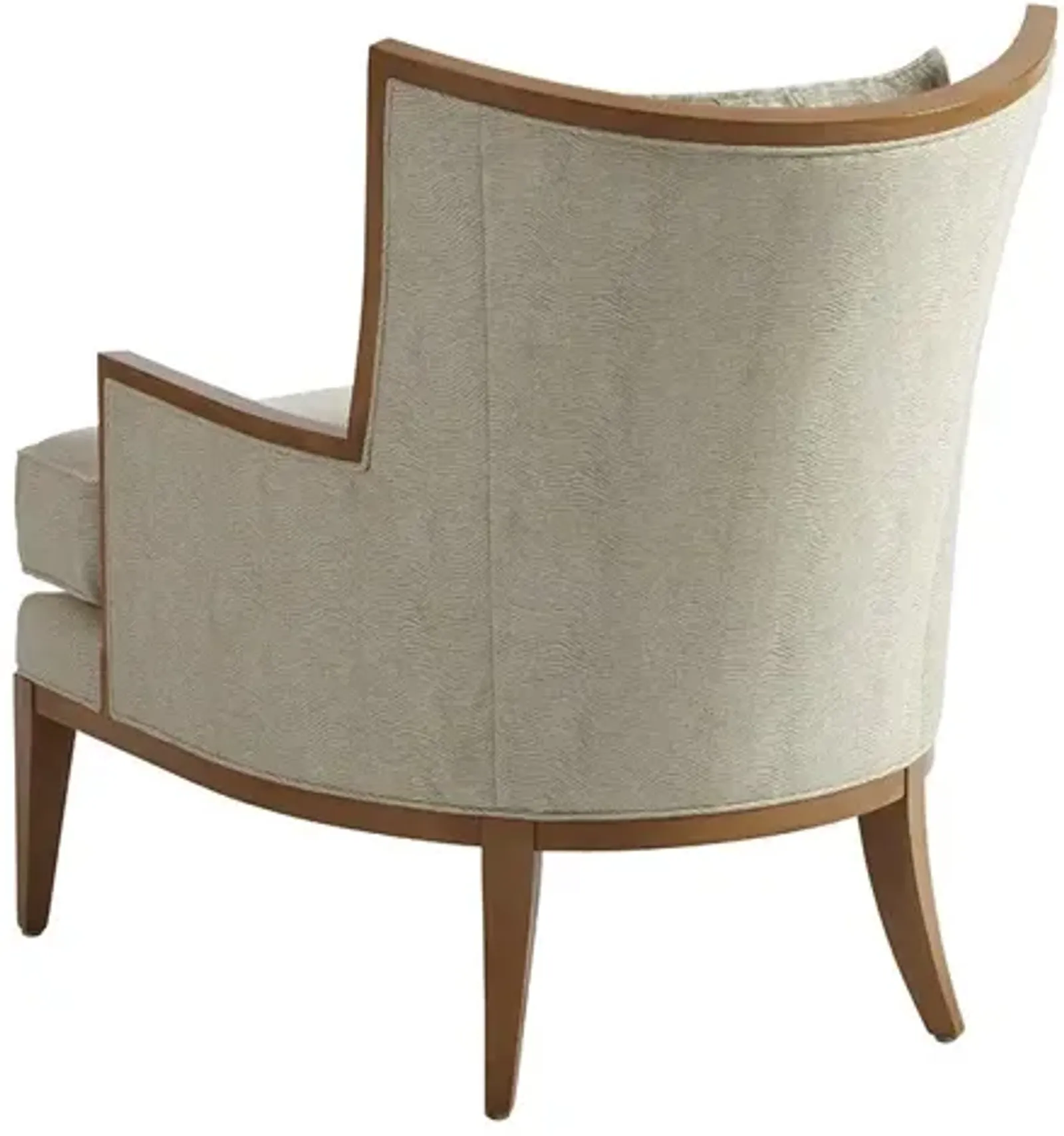 Barclay Butera Upholstery by Barclay Butera Atwood Chair with Light Brown Fabric