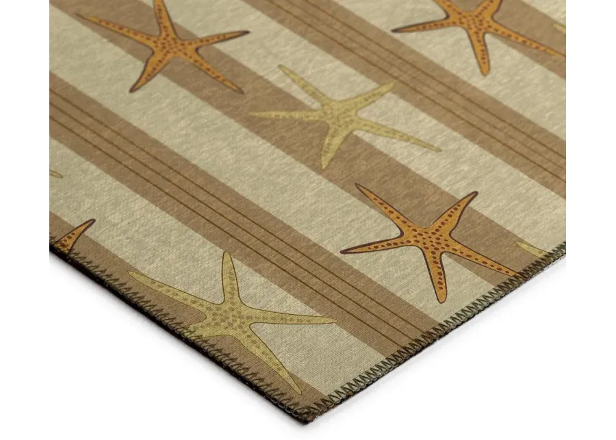 SEABREEZE BEIGE 5'X8' AREA RUG