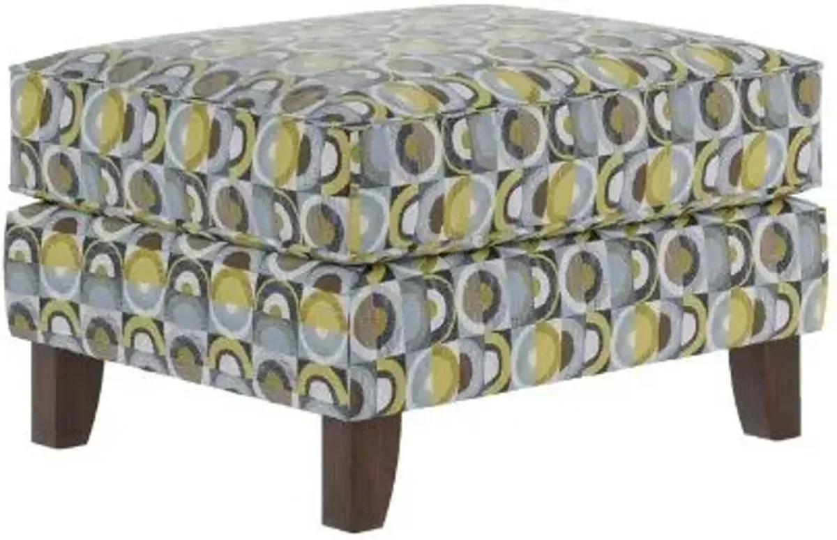 Fusion Dillist Mica Macon Galaxy Cocktail Ottoman