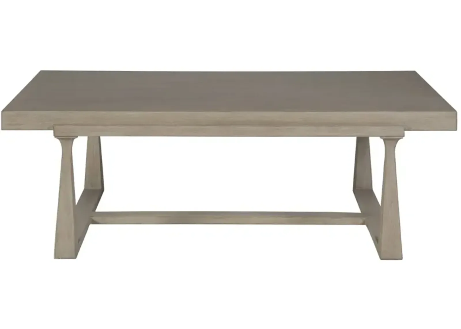 Artistica Home by Lexington Cohesion Program Grantland 50 Inch Modern Wood Cocktail Table White Washed