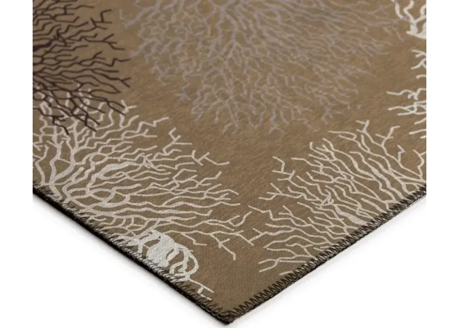 SEABREEZE TAUPE 5'X8' AREA RUG