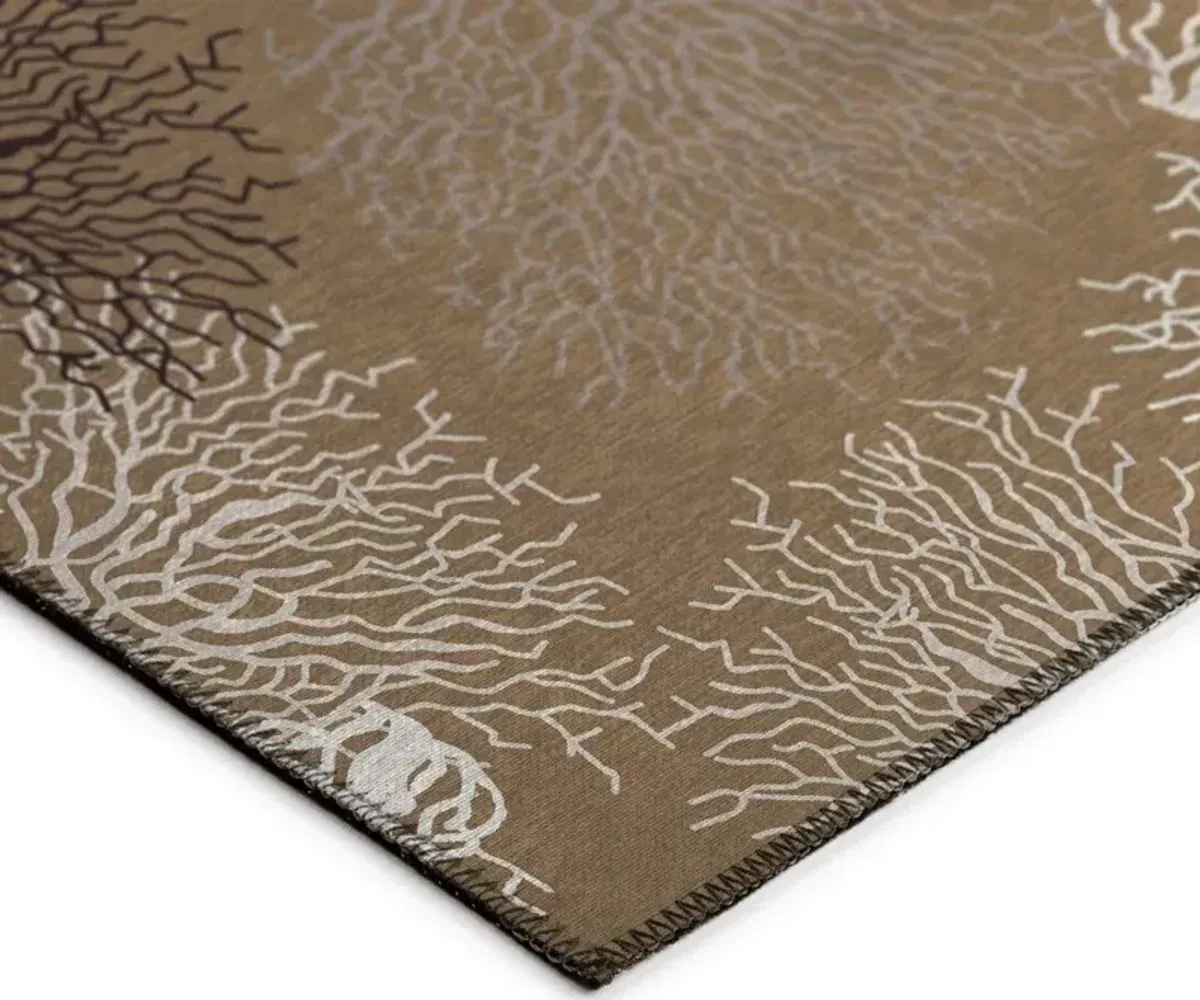 Dalyn Whispering Coral Marine Life Pattern 5'X8' Area Rug