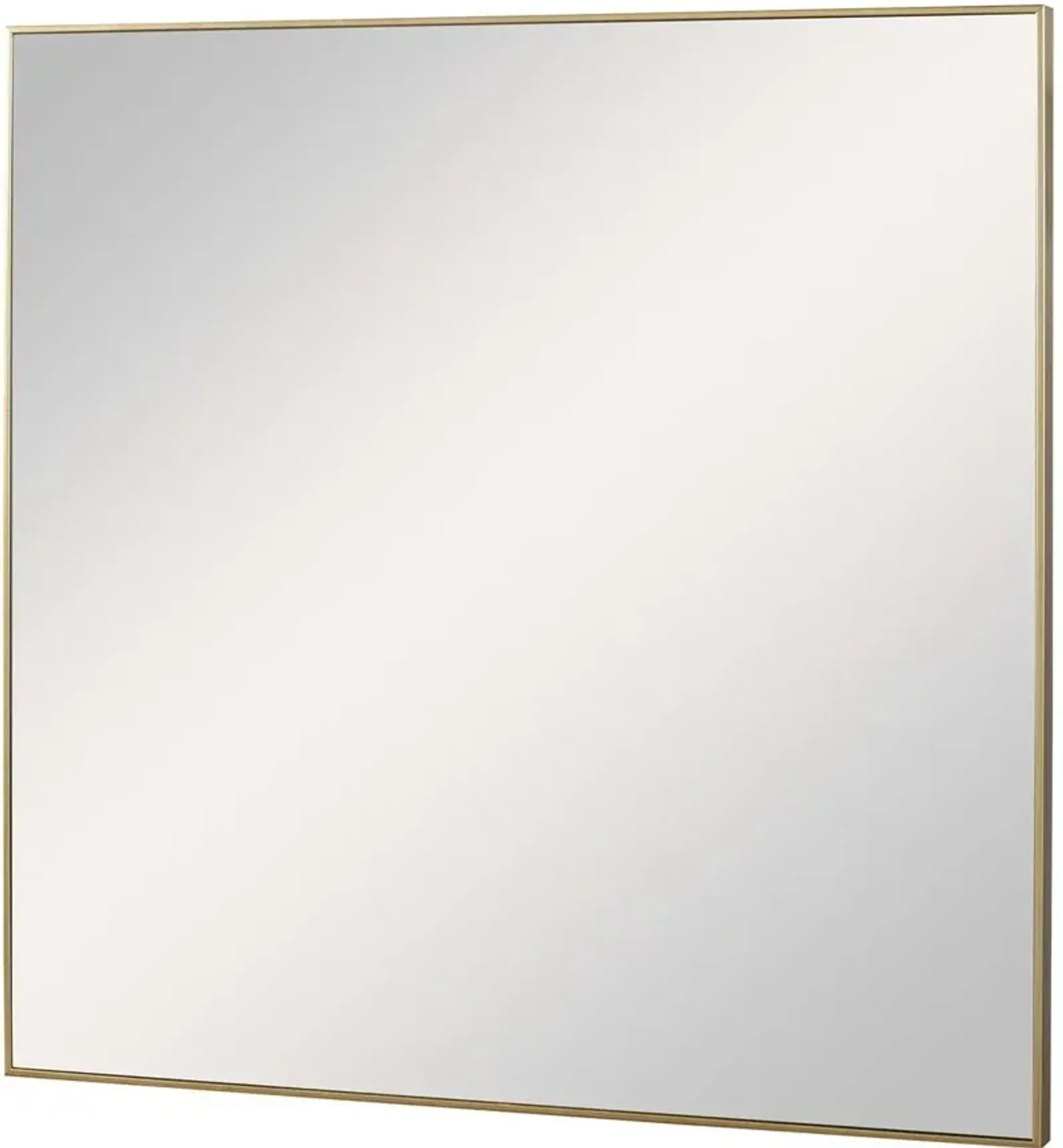 Uttermost Alexo Brushed Gold Square Mirror