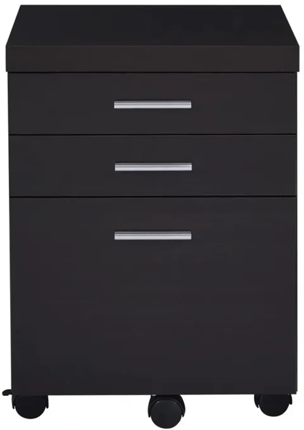 Coaster Skylar 3-Drawer Home Office Mobile File Cabinet Cappuccino