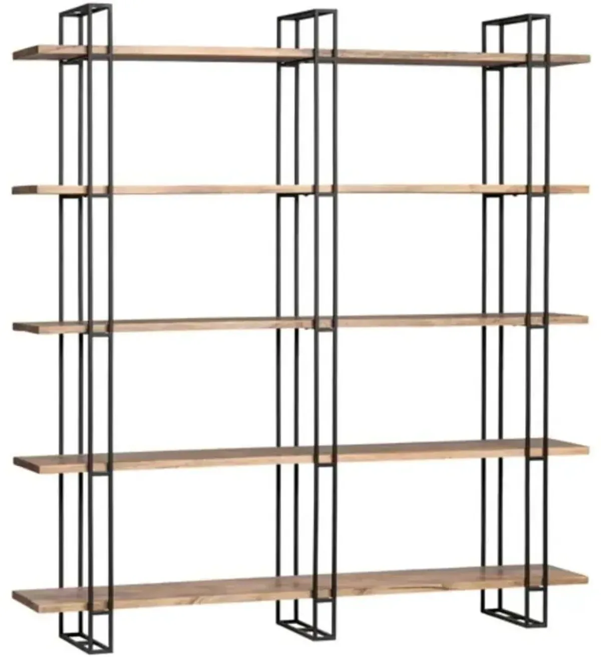 Crestview Anthropology Black/Brown Etagere