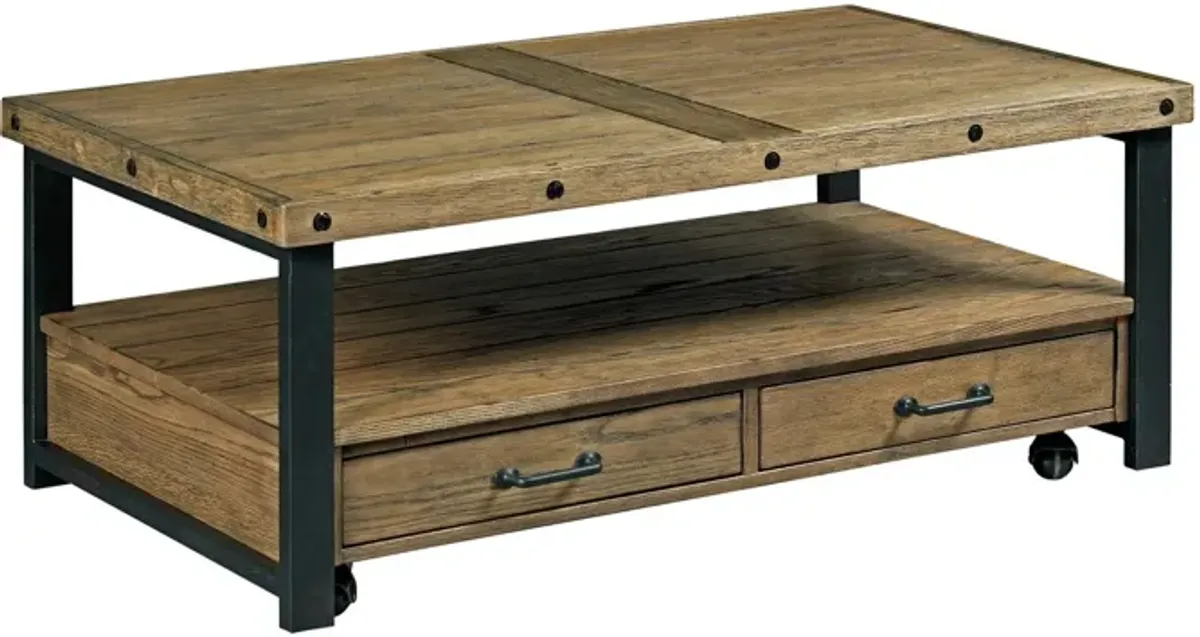 WORKBENCH-HAMILTON RECTANGULAR DRAWER COCKTAIL