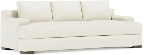 Bernhardt Andie Leather Sofa Without Pillows