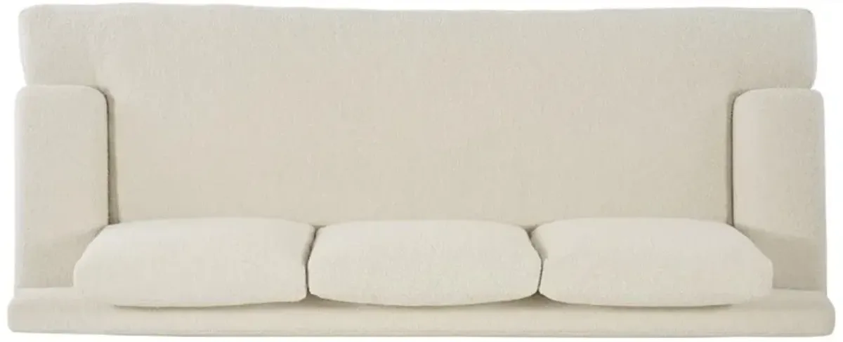 Bernhardt Andie Leather Sofa Without Pillows