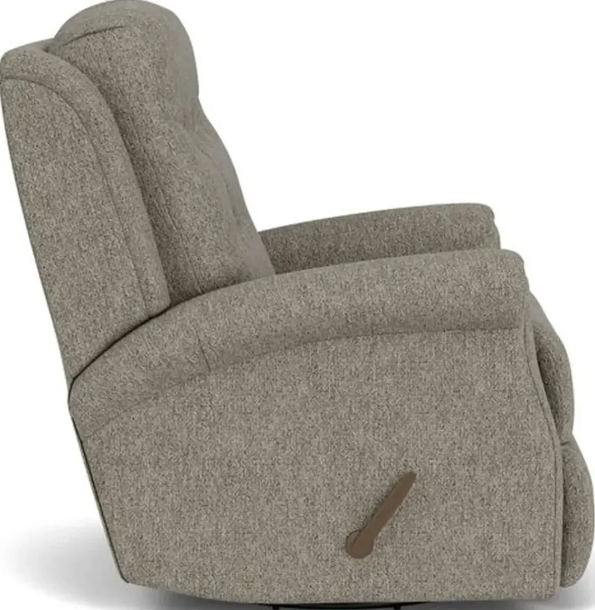 Flexsteel Minnie Vapor Swivel Gliding Manual Recliner