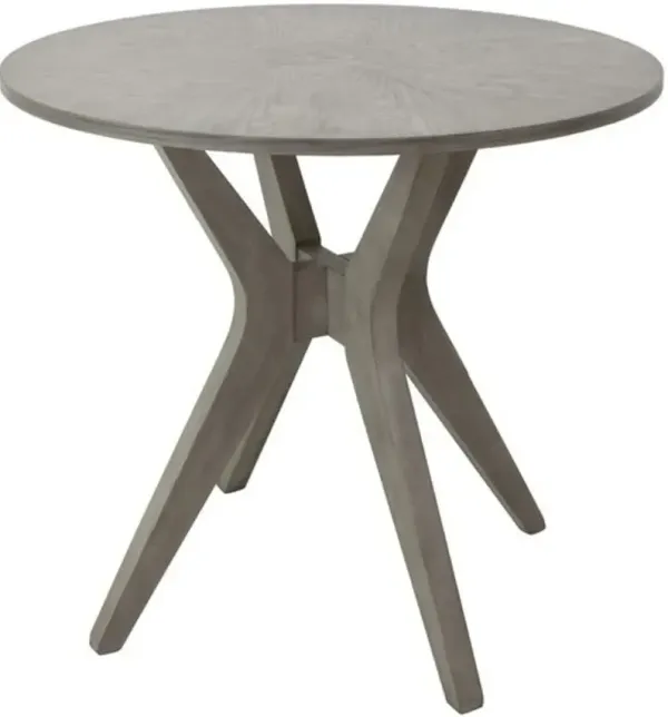 HAWTHORNE ESTATE MAPLE ROUND ACCENT TABLE