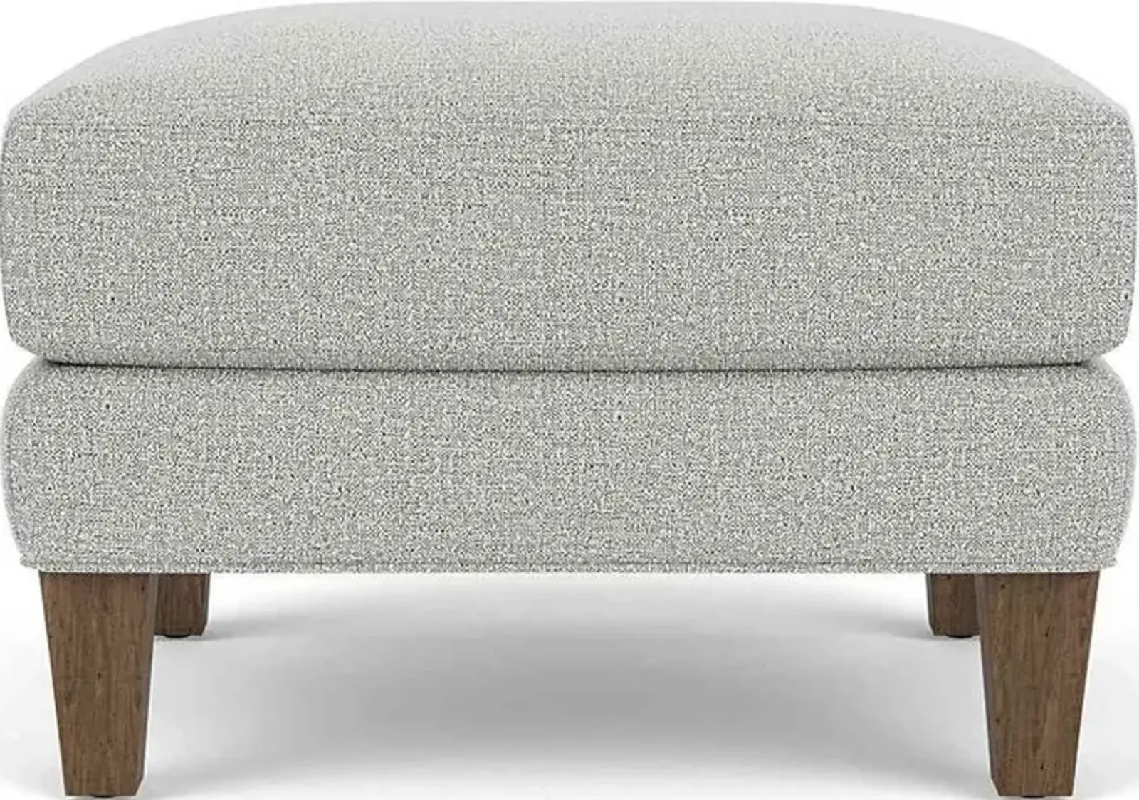 Flexsteel Venture Silver Glacier Ottoman