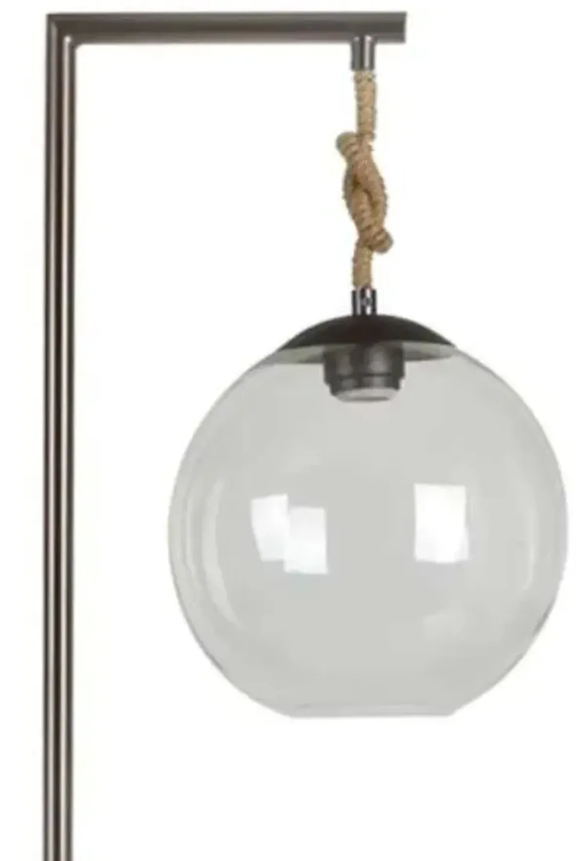 Crestview Brooks Gunmetal Floor Lamp