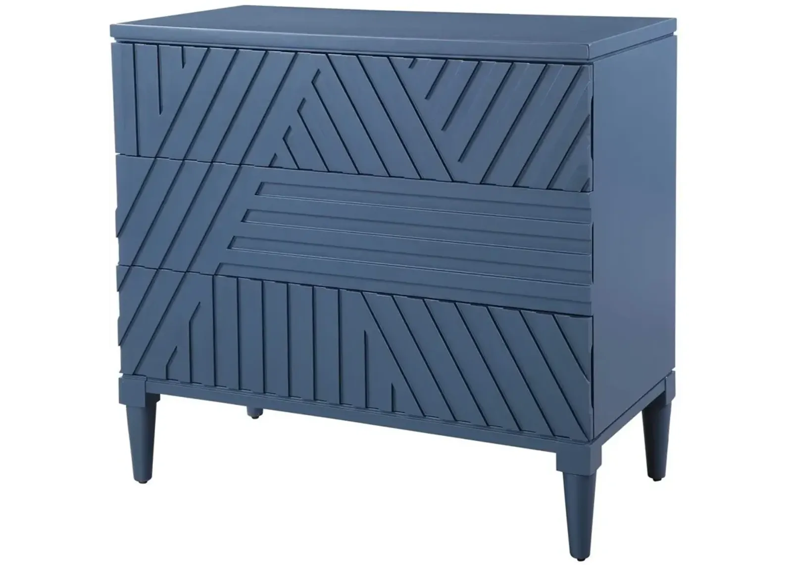 Uttermost Colby Deep Sea Blue Drawer Chest