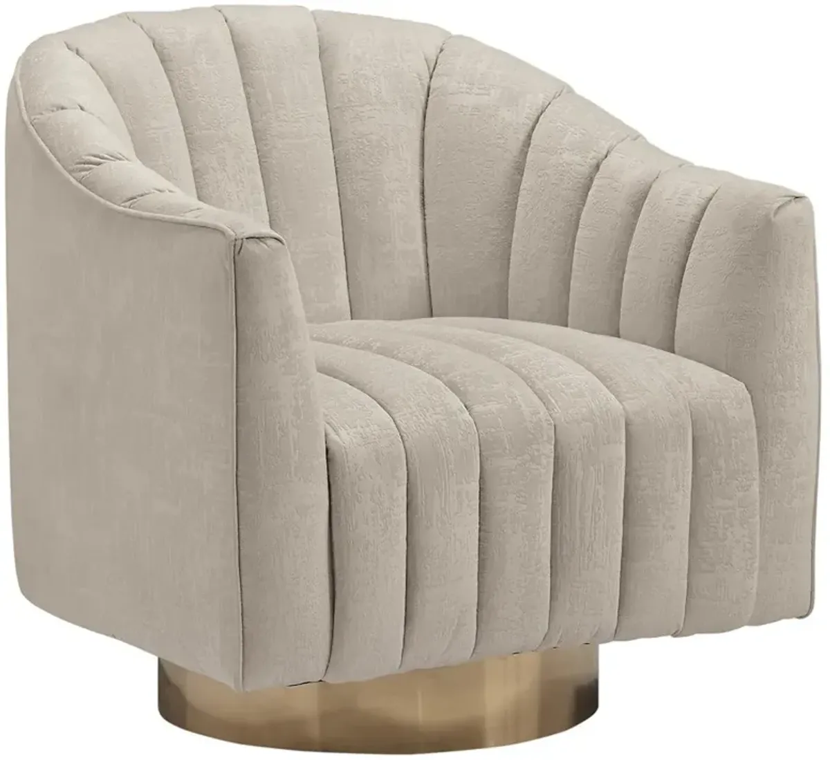 Ashley Penzlin Pearl Swivel Accent Barrel Chair