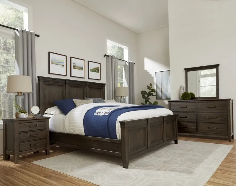 PASSAGEWAYS 6 DRAWER DRESSER - CHARLESTON BROWN