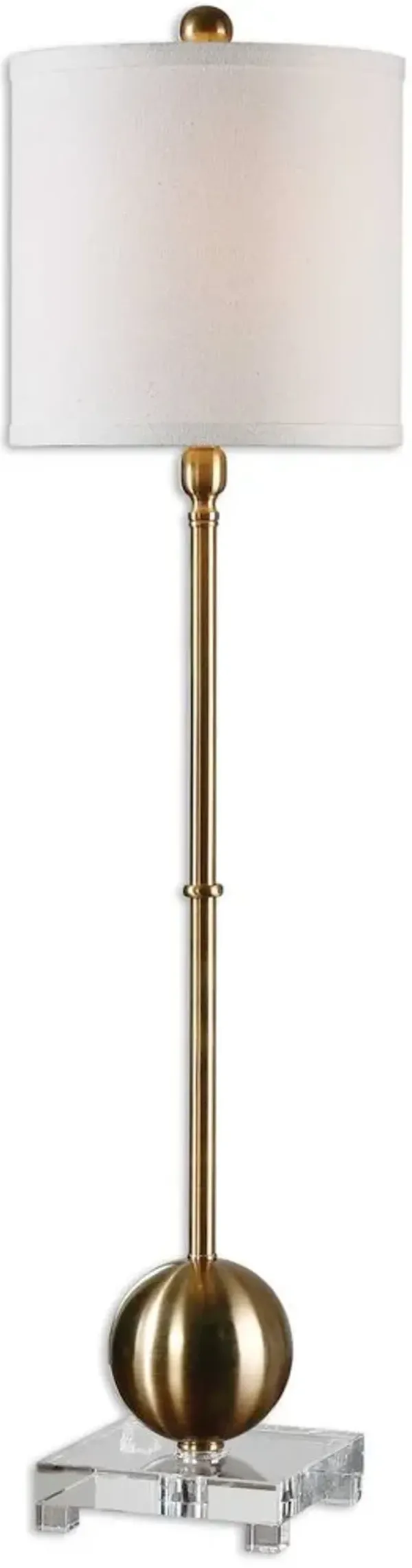 Uttermost Laton Brushed Brass Buffet Lamp