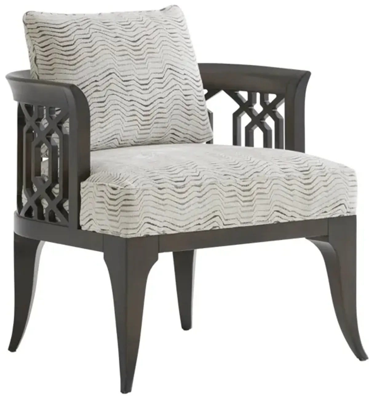 Avondole by Lexington Gatewick Armchair White/Pattern